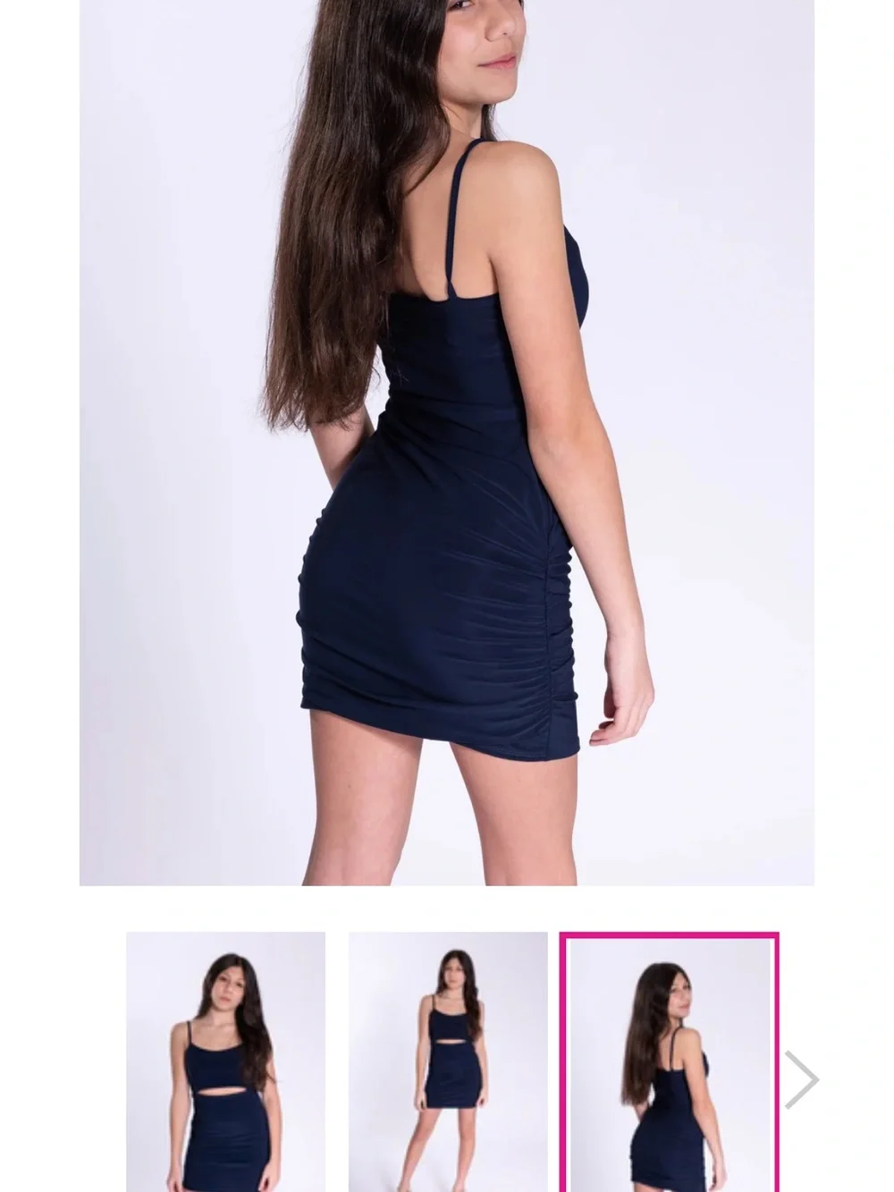 Cheryl Creations Peekaboo Cutout Dress